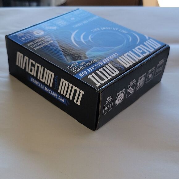 Magnum Mini Cordless Massage Gun Soft Silicone Ball Rechargeable NIB - Picture 4 of 6